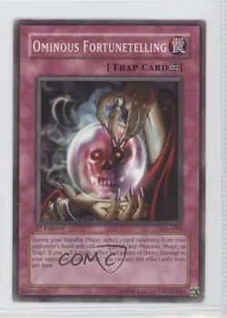 Ominous Fortunetelling 1st Ed. YuGiOh Legacy of Darkness #LOD-094 2003 READ - Image 1