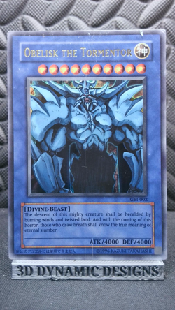 | Yugioh Obelisk the Tormentor GBI-002 Duel Monsters Gameboy Ultra Rare HP 🔥 | - Image 1