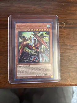 Yugioh! Radiant Typhoon Fonix, the Great Flame DOOD-EN017 ULTRA RARE PREORDER - Image 2