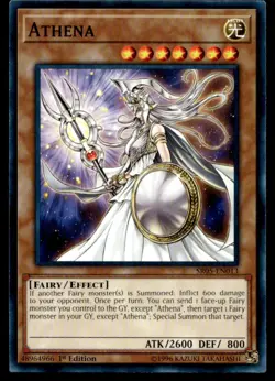 Athena Structure Deck: Wave of Light SR05-EN013 MP YuGiOh TCG | Buy 10 Get 10 Fr - Image 1