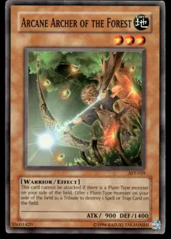 Arcane Archer of the Forest Ancient Sanctuary AST-029 MP YuGiOh TCG | Buy 10 Get - Image 1