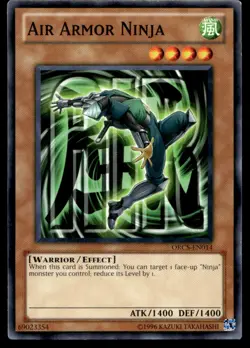 Air Armor Ninja Order of Chaos ORCS-EN014 MP YuGiOh TCG | Buy 10 Get 10 Free - Image 1