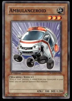 Ambulanceroid Power of the Duelist POTD-EN009 MP YuGiOh TCG | Buy 10 Get 10 Free - Image 1