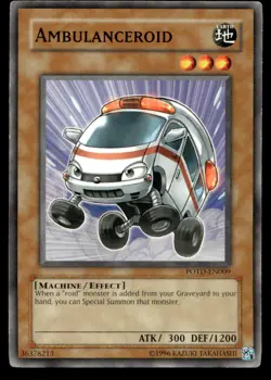 Ambulanceroid Power of the Duelist POTD-EN009 MP YuGiOh TCG | Buy 10 Get 10 Free - Image 1