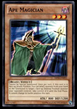 Ape Magician Abyss Rising ABYR-EN092 MP YuGiOh TCG | Buy 10 Get 10 Free - Image 1