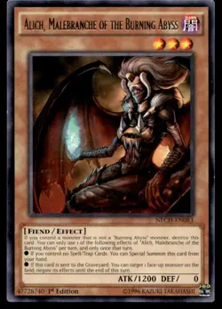 Alich, Malebranche of the Burning Abyss The New Challengers NECH-EN083 MP YuGiOh - Image 1