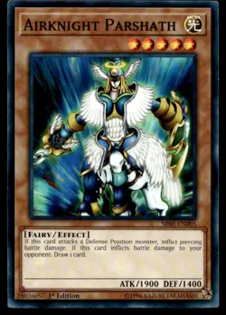 Airknight Parshath Structure Deck: Wave of Light SR05-EN005 MP YuGiOh TCG | Buy - Image 1