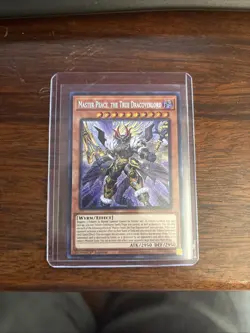 Yugioh! 1x Master Peace, the True Dracoverlord DOOD-EN018 Secret Rare 1st Ed NM - Image 2