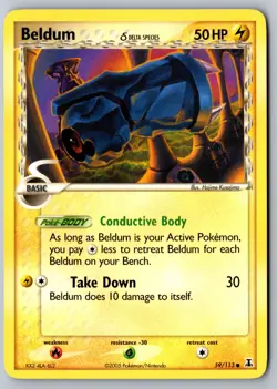 Pokemon: Beldum (Delta Species) Common Delta Species 59/113 LP - Image 1