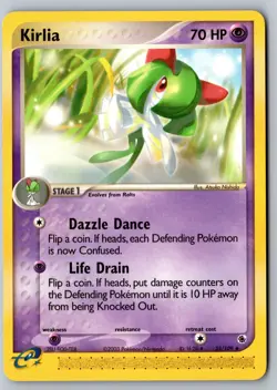Pokemon: Kirlia - Uncommon Ruby and Sapphire 35/109 LP+ - Image 1