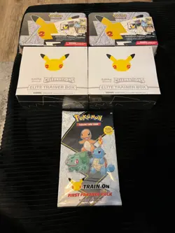 Pokemon TCG: 25th Anniversary Celebrations ETB/Collectors Chest Bundle - Image 4
