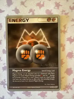 Pokemon Magma Energy 87/95 World Championship Uncommon Regular English - Image 1