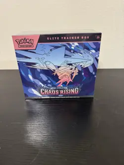 Pokemon Chaos Rising Elite Trainer Box Factory Sealed ETB - Image 1