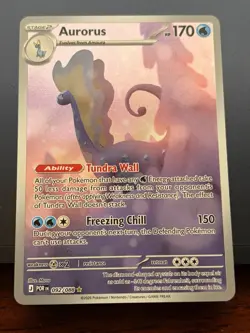Pokemon TCG Aurorus 092/088 Me03: Perfect Order Illustration Rare IR - Image 1
