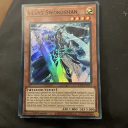 RA02-EN011 Silent Swordsman : Super Rare 1st Edition YuGiOh Card - Image 1