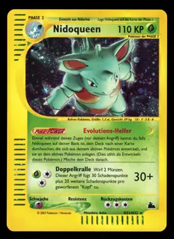Nidoqueen - H21/H32 Skyridge - Holo DE NM Pokemon - Image 1