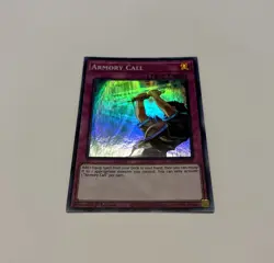 YuGiOh! Armory Call - Super Rare 1st Edition NM - MP21-EN031 - Image 1