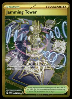 POKEMON JAMMING TOWER DESTINED RIVALS 243/182 HOLO HYPER RARE NM/M - Image 1