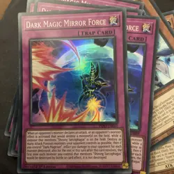 Dark Magic Mirror Force INFO-EN069 Super Rare 1st Edition YuGiOh - Image 1