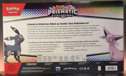 Pokemon Prismatic Evolution Premium Figure Collection Pokemon TCG Umbreon Espeon - Image 2