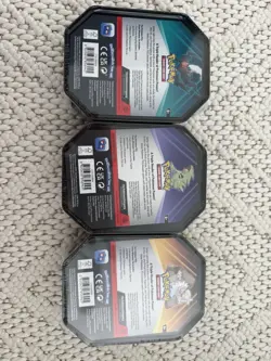 Pokemon Triple Whammy Tin Set of 3 - Tyranitar, Slaking, Darkrai Factory Sealed - Image 2