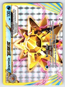 Starmie BREAK 32/108 2016 XY Evolutions Pokemon Card TCG Ultra Rare Holo - VLP - Image 1