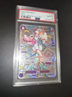 Uta SP One Piece OP05 English op02-120 Alternate Art PSA 10 - Image 1