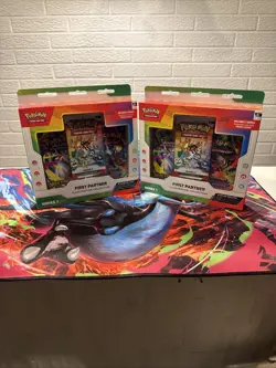 Pokemon TCG First Partner Illustration Collection Series 1. 2 box set SEALED - Image 1