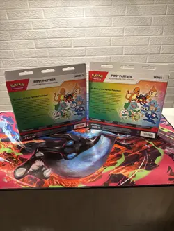Pokemon TCG First Partner Illustration Collection Series 1. 2 box set SEALED - Image 4