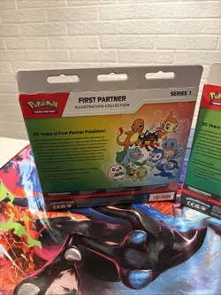 Pokemon TCG First Partner Illustration Collection Series 1. 2 box set SEALED - Image 5