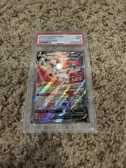 2021 Pokemon Evolving Skies Sylveon V Alt Art #184/203 PSA 9 Mint - Image 1