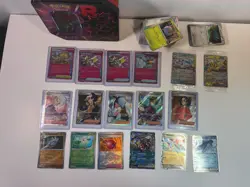 Pokemon Card Lot Full Art Cards-Halos sleeves EVERYTHING IN PHOTOS - Prismatic - Image 1