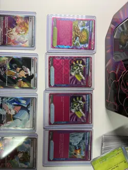 Pokemon Card Lot Full Art Cards-Halos sleeves EVERYTHING IN PHOTOS - Prismatic - Image 2