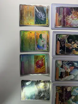 Pokemon Card Lot Full Art Cards-Halos sleeves EVERYTHING IN PHOTOS - Prismatic - Image 4