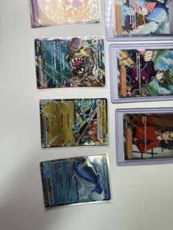 Pokemon Card Lot Full Art Cards-Halos sleeves EVERYTHING IN PHOTOS - Prismatic - Image 5