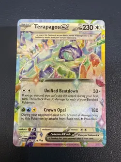 Terapagos ex - Double Rare SV: Prismatic Evolutions 092/131 NM - Image 1