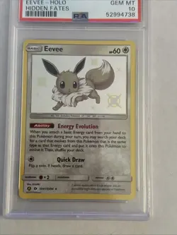 Eevee SV41/SV94 - Hidden Fates: Shiny Vault Holo (PSA 10) - Image 2