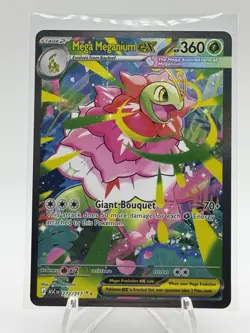 Mega Meganium EX 272/217 Ascended Heroes English SIR Special Illustration Rare - Image 1
