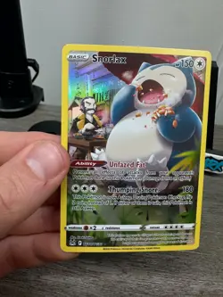 Snorlax Holo SWSH11: Lost Origin Trainer Gallery TG10/TG30 2022 NM - Image 4