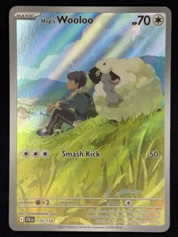 Hop's Wooloo 170/159 Illustration Rare Full Art Holo Sv09: Journey Together - Image 1