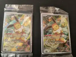 Eevee Black Star Promo #173 Pokemon TCG: Prismatic Evolutions Sealed x2 - Image 1