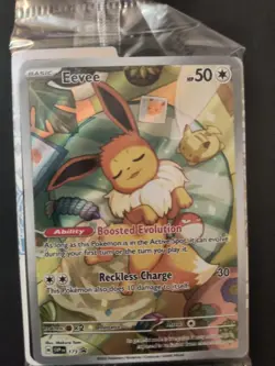 Eevee Black Star Promo #173 Pokemon TCG: Prismatic Evolutions Sealed x2 - Image 3