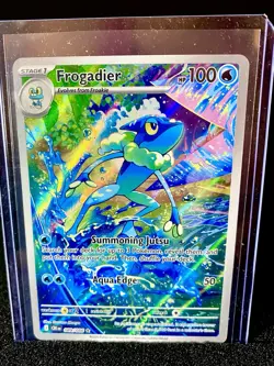 Frogadier 089/086 Crimson Invasion Holo Secret Rare Stage 1 HP 100 English - Image 1