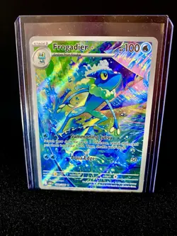 Frogadier 089/086 Crimson Invasion Holo Secret Rare Stage 1 HP 100 English - Image 2