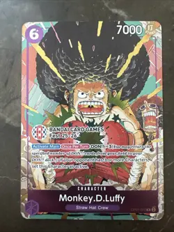 Monkey.D.Luffy (BANDAI Card Games Fest 25-26) OP07-073 One Piece Promotion Cards - Image 1