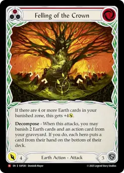 FAB Felling of the Crown - Super Slam Card # 261 - Image 1