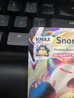 Snorlax VMAX JUMBO Card 142/202 Stamped Gamestop Promo Pokemon Sword & Shield - Image 3