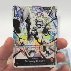 Monkey D. Luffy ST21-001 Parallel Alt Art One Piece Near Mint NM Card - Image 1
