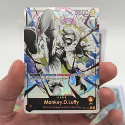 Monkey D. Luffy ST21-001 Parallel Alt Art One Piece Near Mint NM Card - Image 2