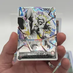 Monkey D. Luffy ST21-001 Parallel Alt Art One Piece Near Mint NM Card - Image 3